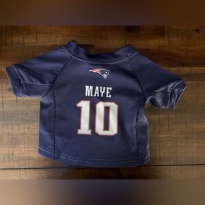 New England Patriots Drake Maye Jersey - for Small Cat/Dog